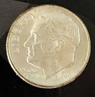 1946-P Roosevelt Dime 90% Silver 10c US Coin Phila. Mint Circulated Low Shipping