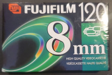 Fuji 120 8mm High Quality Video Cassette Tape P6-120 Brand New Sealed FREE SHIP