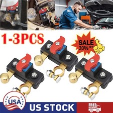 Car Battery Disconnect Isolator Cut Off Switch 12/24V Universal Battery Terminal