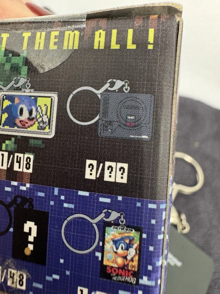 Kidrobot Sonic The Hedgehog Vinyl Figure Keychain Series Rare 16 Bit Sega ?/?? - Image 4 of 4