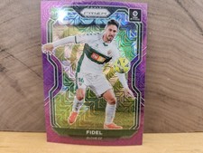 2020-21 Panini Chronicles - Prizm La Liga Fidel #14 Purple Mojo Prizm (RC) Elche
