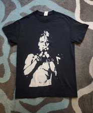 Angelo Moore of Fishbone Black T-shirt If You're Racist You're A Sh*THead Size S