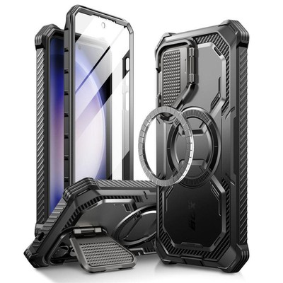 Hülle SUPCASE IBLSN ARMORBOX MAG MAGSAFE mit Displayschutzfolie und Ständer...
