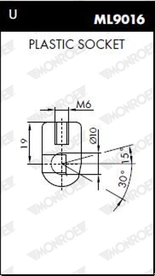 GAS SPRING BOOTCARGO AREA ML5434 FOR MG ROVER 200/Hatchback 25/COMMERCE ...