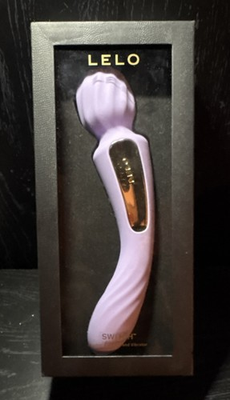 #ad New open box LELO Switch Lilac Double Ended Wand Massager $125.00