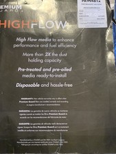 Filtro aria motore monouso pre-oliato ad alte prestazioni | 2019-2025 Acura RDX