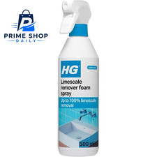 HG Limescale Remover Foam Spray | Removes Scale from Taps 500 ml (Pack of 1) 11.98 per litre