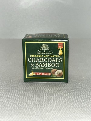 1 Pack Essential Palace Lip balm Activated Charcoal & Bamboo 0.53oz