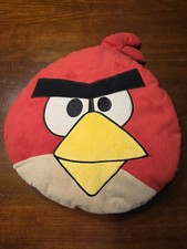 Angry Birds Plush Pillow Rovio Large Red Character Head Commonwealth Toys 2011