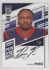 2022 Panini Donruss Elite Pen Pals Dameon Pierce #PP-DP Auto w6g