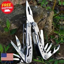 14-in-1 MINI Multitool Pliers Rugged & Practical Portable Pocket Camping Tools