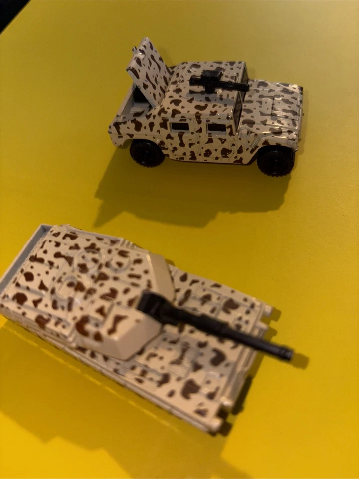 Matchbox Tank And Hummer 1994. New. No Box. Moving Parts. Matching Set. - Image 3 of 4