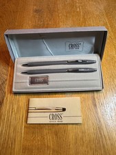 Concorde Cross Ball Point Pen and Propelling Pencil Set Boxed