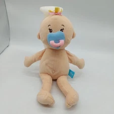 Manhattan Toy Wee Baby Stella Doll Plush Blonde Hair Magnetic Pacifier READ