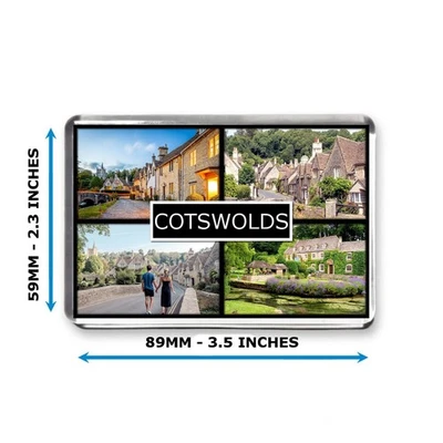 Cotswolds - Jumbo Fridge Magnet - Exclusively By Mashed Designs