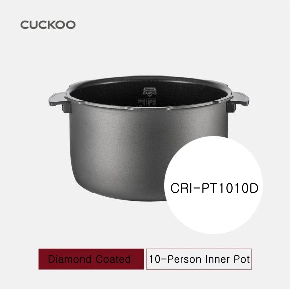 Cuckoo 10-person CRP-ST1010FW inner pot CRI-PT1010D Black-coated inner pot