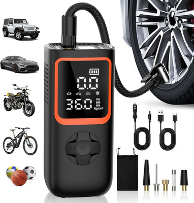 Tire Inflator Portable Air Compressor - 150PSI Cordless Air Pump for Car Tires w