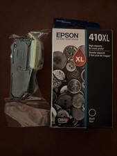 2PK Epson 410XL BLACK Ink Cartridge Genuine 1 In Box, Both Sealed, Free Shipping