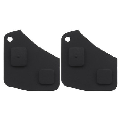 SG Store 2 Stück 2 Tasten Fernbedienung Schlüsselanhänger Pads Gummi Schutz Abdeckung... 