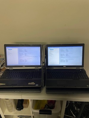 Lot of 5 Dell Latitude E6520/6530, 4 Boot. Need HDD Wholesale buy