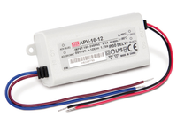 "Led Trafo - Netzteil 12V/DC - 15W - 1,25A Meanwell \"APV-16-12\" Mw Power Supply"