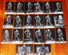 Rare 1968-69 Montreal Canadiens Complete 20 Postcard Set All Autographed 