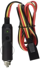 RoadPro RPPSCBH-3CP 3-Pin Plug/12V Plug Fused Replacement CB Power Cord