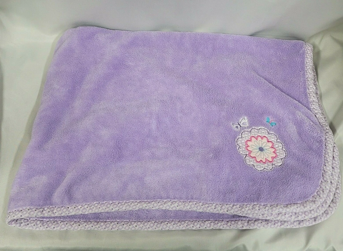 Purple muslin online blanket