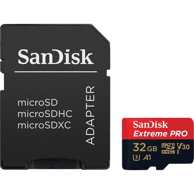 SanDisk Extreme PRO microSDHC 32 GB, Speicherkarte