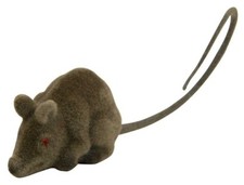 Maus Ratte braun Fliska Dekofigur braun leicht