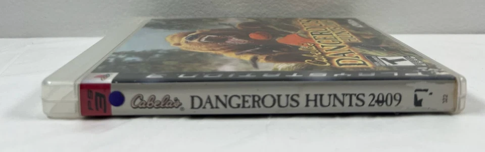 Cabela's Dangerous Hunts 2009 (Sony PlayStation 3, PS3) Complete CIB - Image 4 of 4