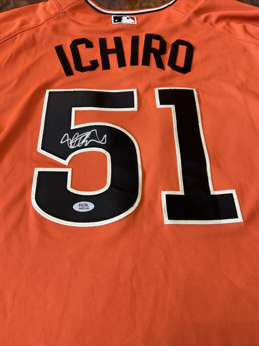 Ichiro Suzuki Signed All Star Jersey PSA DNA Coa Autographed