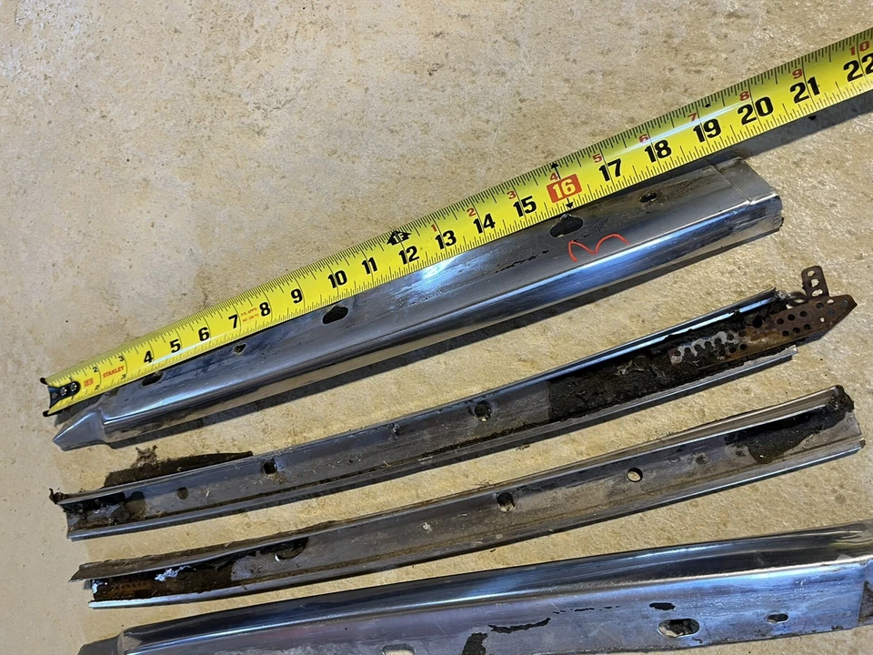 71 72 73 CADILLAC BUICK OLDS DESCONOCIDO MEZCLA MOLDURAS MOLDURAS LOTE USADO O Foto 2 de 4