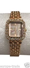 WoMaGe Kings Girl Rose Gold Bracelet Lady Watch Fashion Square Designer Elegance