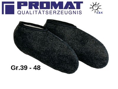Paar Einziehsocken warm 100 % Moltopren Futter Gr.39,40,41,42,43,44,45,46,47+48