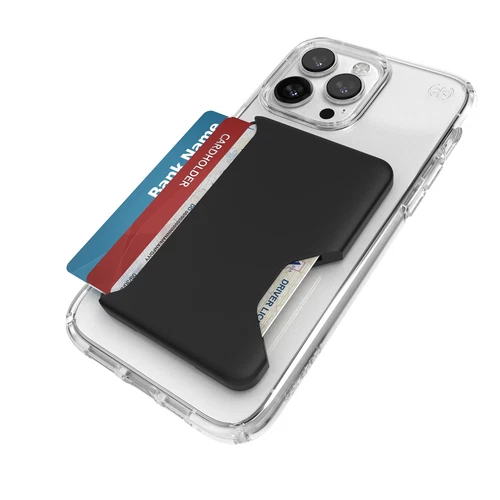 Speck Wallet for MagSafe with ClickLock for iPhone Cases(MagSafe Models) - Black