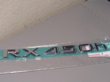 10-14 OEM NEW LEXUS RX450H HYBRID EMBLEM REAR 2010 2011 2012 2013 2014