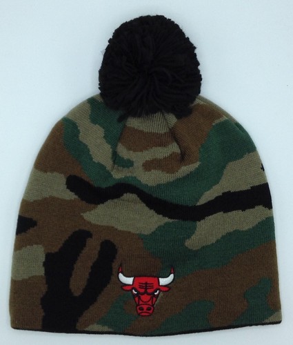 NBA Chicago Bulls adidas Mimetico Pon Invernale Maglia Cappello Stile  #KQ24Z New | eBay