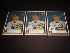 Jason Hammel Devil Rays 2006 Topps '52 RC #119 Signed Authentic Autograph 920