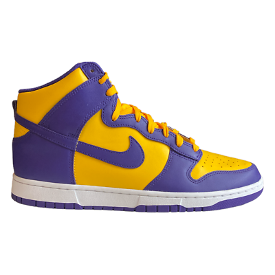 Purple and Yellow High-Top Sneakers Nike Sz 12 no box NEW SZ 12 Nike Air Jordan 1 High OG Brotherhood 555088-706  main image 2