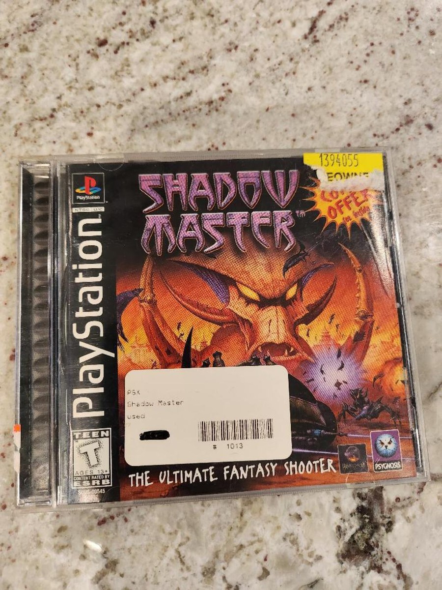 Shadow Master - PlayStation Video Game First Person Shooter