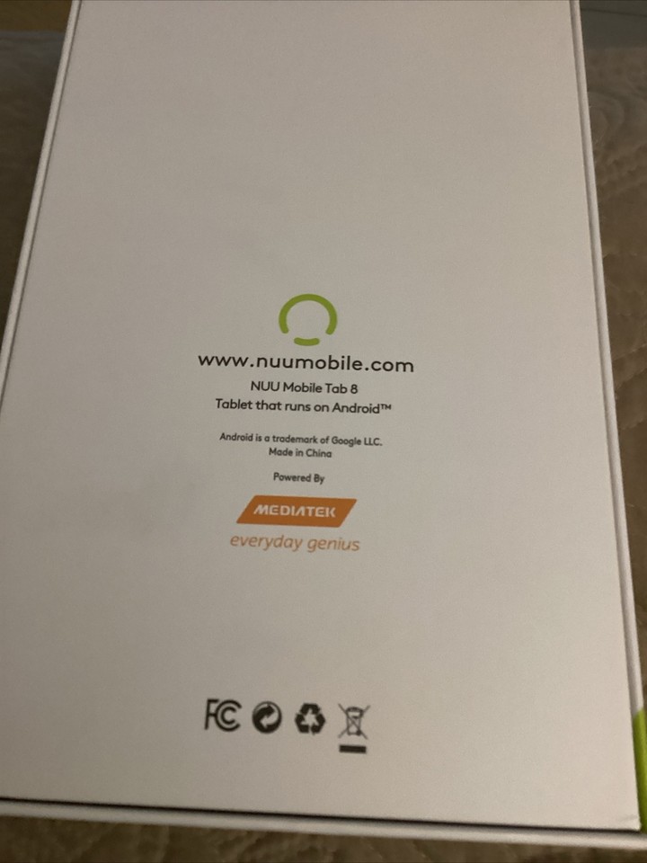 Nuu Tab 8 eBay