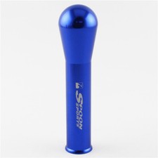 15cm Spoon Universal Blue Aluminum Gear Shift Knob Racing Shifter Lever Knob