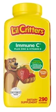 L’il Critters Immune C Daily Gummy Supplement Vitamin 290 Count (Pack of 1)