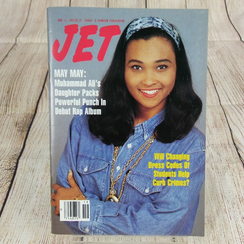 JET MAGAZINE | MAY. 11, 1992 | MAY MAY: MUHAMMAD ALI'S DAUGHTER DEBUT RAP ALBUM