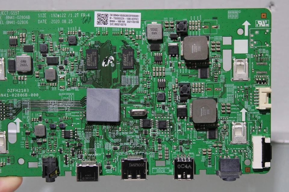 Mainboard-Samsung Odyssey G5 C27G54TQWR Gaming Monitor - QHD, AMD - Bild 4 von 4