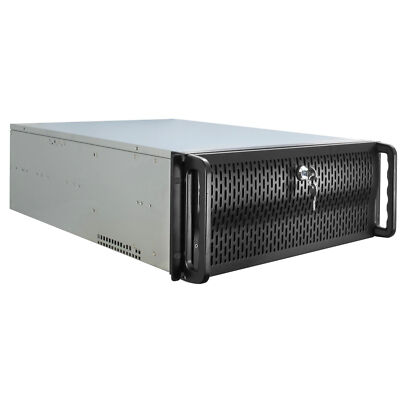 Inter-Tech 4U-4129L, Server-Gehäuse, schwarz
