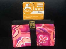 Portable Collapsible Travel Dog Bowl 1.5 Liter PINK