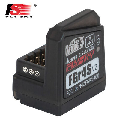 Flysky FGR4S V2 Receiver AFHDS Single-Antenna For Flysky NB4 PL18 RC Boat C7L5