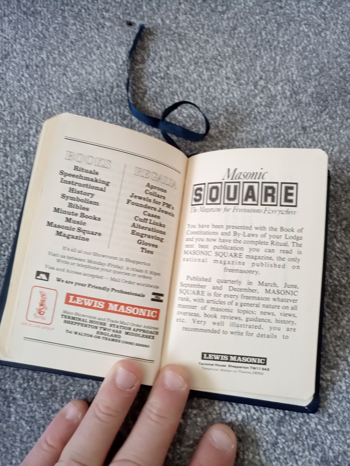Emulation Pocket Ritual Emulation Lodge Rituals , Ritual for the Installation of a Worshipful ...